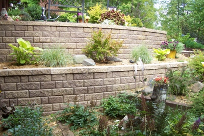 AJ’s Lawncare and Landscaping Rocks Planting Image